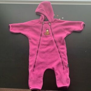 Fleece non-footed sleeper